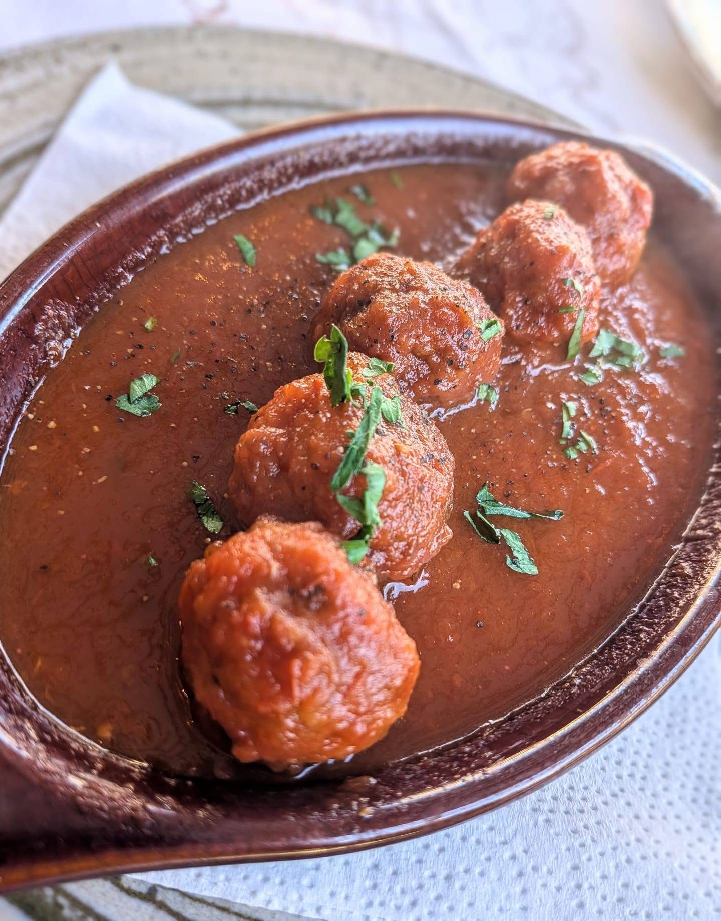 Meatballs in Tomato Sauce